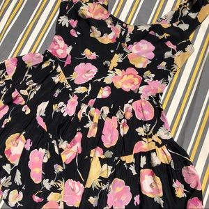 Vanessa Mooney Elisabeth Dress black floral